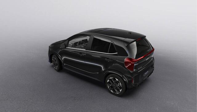 KIA PICANTO 1.0 GDi GT-Line - Direct uit voorraad leverbaar - AURORA BLACK PEARL