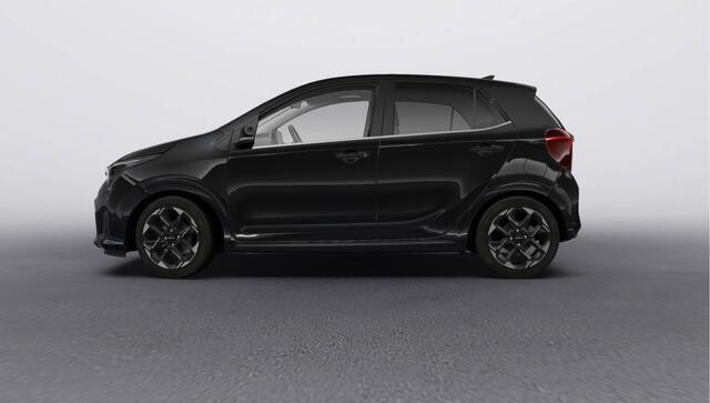 KIA PICANTO 1.0 GDi GT-Line - Direct uit voorraad leverbaar - AURORA BLACK PEARL