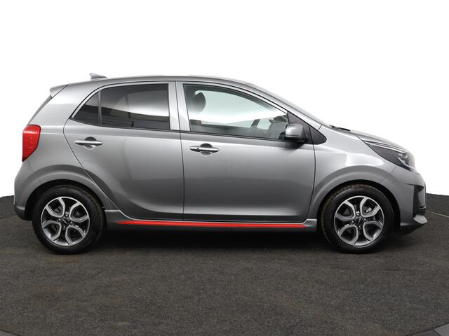 KIA PICANTO 1.0 DPi GT-Line Apple Carplay/Android Auto - Cruise Control - Lederen Bekleding - Navigatie - Achteruitrijcamera - Fabrieksgarantie tot 08-2031