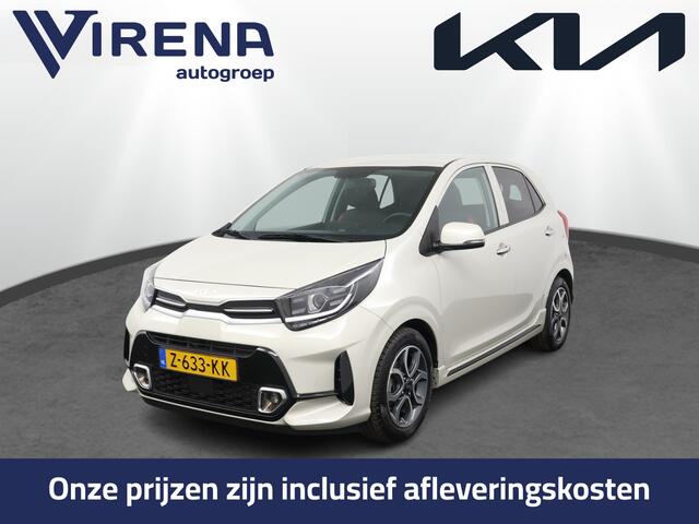 KIA PICANTO 1.0 DPi GT-Line Apple Carplay/Android Auto - Cruise Control - Climate Control - Lederen Bekleding - Navigatie - Achteruitrijcamera - Fabrieksgarantie tot 04-2031