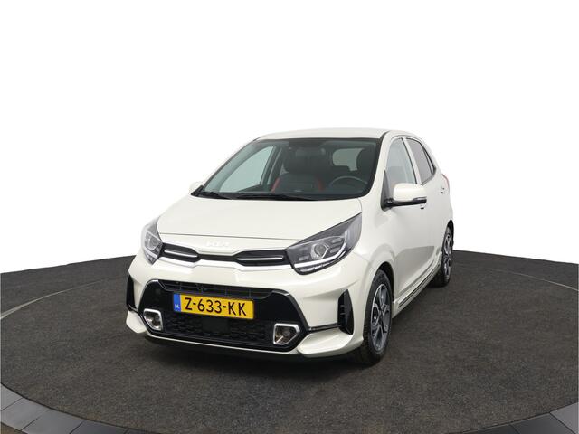KIA PICANTO 1.0 DPi GT-Line Apple Carplay/Android Auto - Cruise Control - Climate Control - Lederen Bekleding - Navigatie - Achteruitrijcamera - Fabrieksgarantie tot 04-2031