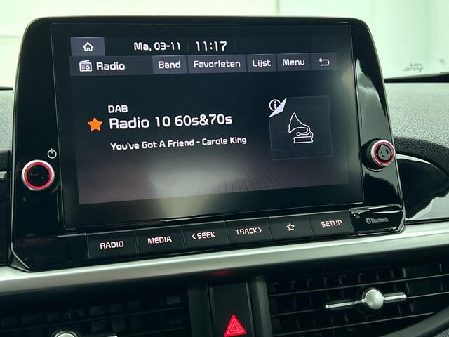 KIA PICANTO 1.0 DPi DynamicLine Automaat Navigatie Apple Carplay/Android Auto Airco Camera DAB Lichtmetalen velgen Bluetooth