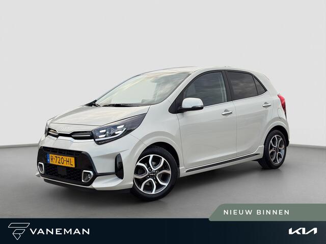 KIA PICANTO 1.0 DPi GT-Line Automaat | Camera | Cruise | Clima | Navi | Leder | Key-Less | Apple Carplay & Android Auto |