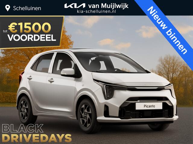 KIA PICANTO 1.0 DPI DynamicLine Ruim ¤1.500,- Voordeel! Nu extra scherp geprijsd!