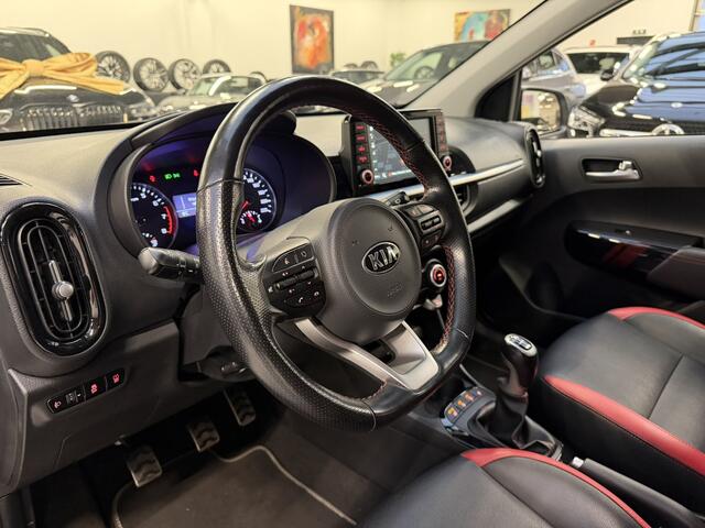 KIA PICANTO 1.0 T-GDI GT-Line Stuurverwarming Stoelverwarming Leer Achteruitrijcamera Carplay Volle bak!