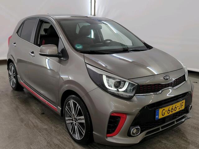 KIA PICANTO 1.0 T-GDI GT-Line 1e Eigenaar | NL-Auto | Volledig Onderh | BTW | WinterPack | Camera | Navi | Carplay | Climate | Full Led | Cruise | DAB | PDC | Start/Stop | Hill-Hold