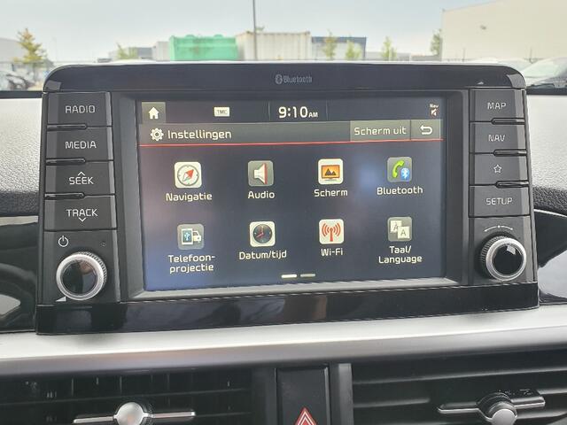 KIA PICANTO 1.0 CVVT ComfortPlusLine Navigator Navigatie, Airco, 14"Lm, Achteruitrijcamera, Bluetooth, El. ramen/spiegels