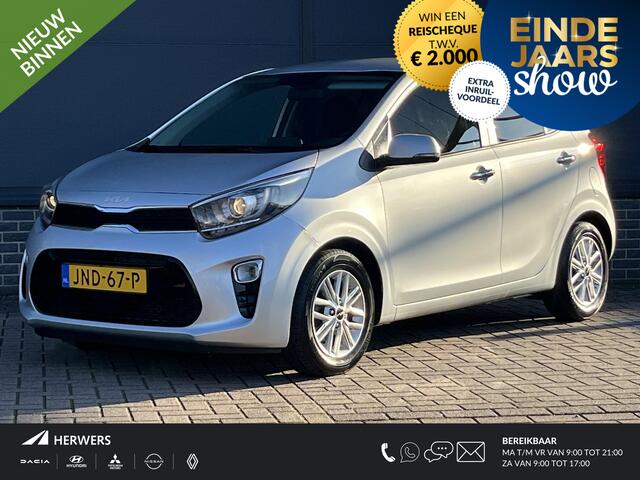 KIA PICANTO 1.0 DPi DynamicLine / Apple Carplay & Android Auto / Camera / Climate Control / Cruise Control / Stoel+Stuur verwarming / LM Velgen 14" /