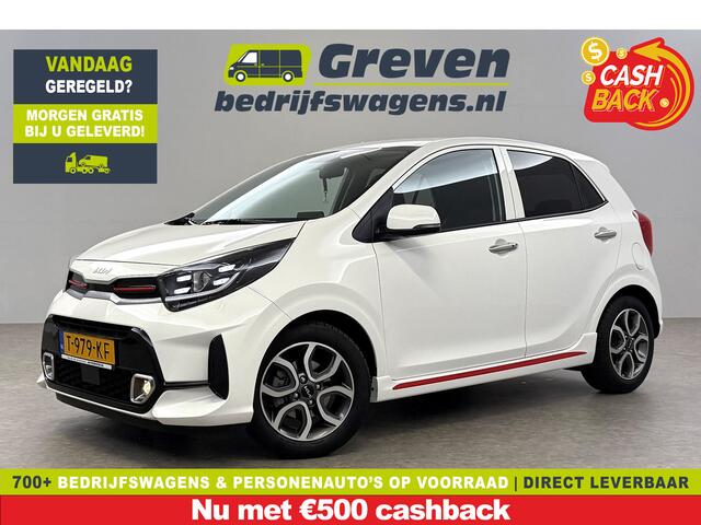 KIA PICANTO 1.0 DPi GT-Line | Camera | Carplay | Cruise | Clima | LED | Navi | Parkeersens. | Leder | NAP