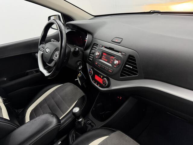 KIA PICANTO 1.0 CVVT DynamicLine Half leder, Clima, Cruise control, Radio, Mistlamp, Lichtmetalen velgen