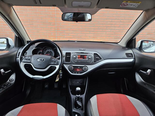 KIA PICANTO 1.2 CVVT DynamicLine Clima Half leder Velgen 5 zits