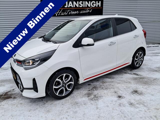 KIA PICANTO 1.0 DPi GT-Line met 35.900 km!!! | Clima | Cruise control | Navigatie | Camera | Lederen bekleding | RIJKLAARPRIJS INCL 12 MAANDEN GARANTIE EN BEURT