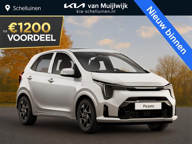 KIA PICANTO 1.0 GDi DynamicPlusLine Nu ¤1.200,- voordeel! Nu tijdelijk extra scherp geprijsd!