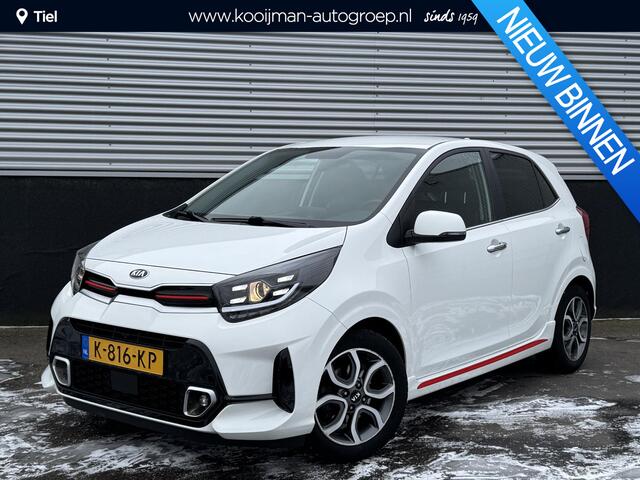 KIA PICANTO 1.0 DPi GT-Line 1e eign. Dealeronderhouden, Navigatie, Lederen bekleding, Privacy glass, Smart Key