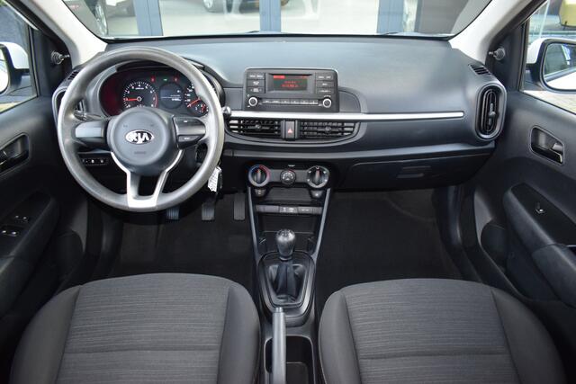 KIA PICANTO 1.0 CVVT EconomyPlusLine | Airco | Bluetooth | ISOFIX | Tot 10 Jaar Kia Garantie Geldig t/m 01-09-2027