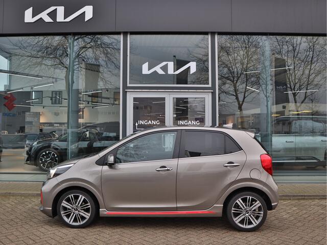 KIA PICANTO 1.0 T-GDI GT-Line | Navigatie | Camera | Leder | Stoel/Stuur Verwarming | Cruise Control | Keyless | Tot 10Jr. Kia-Garantie |