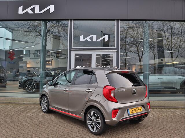 KIA PICANTO 1.0 T-GDI GT-Line | Navigatie | Camera | Leder | Stoel/Stuur Verwarming | Cruise Control | Keyless | Tot 10Jr. Kia-Garantie |