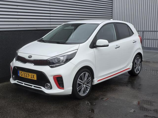 KIA PICANTO 1.0 T-GDI GT-Line Nieuw geleverd en dealeronderhouden, 100PK, Navigatie, Leder, Stoel- & Stuurwiel verwarmd, Smart Key