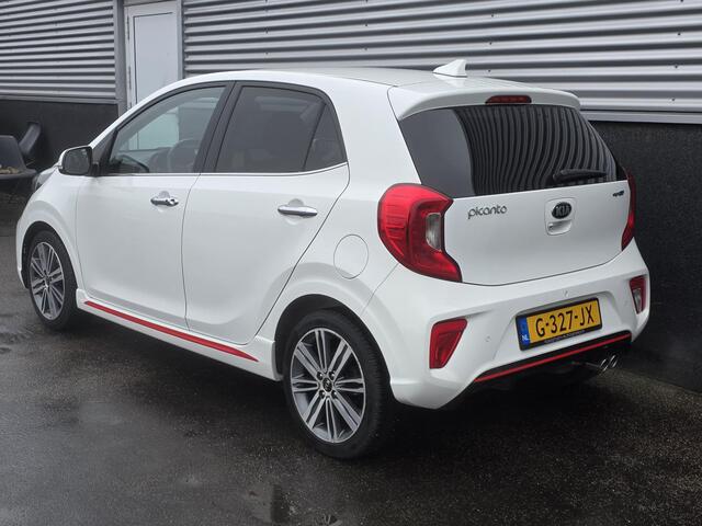 KIA PICANTO 1.0 T-GDI GT-Line Nieuw geleverd en dealeronderhouden, 100PK, Navigatie, Leder, Stoel- & Stuurwiel verwarmd, Smart Key