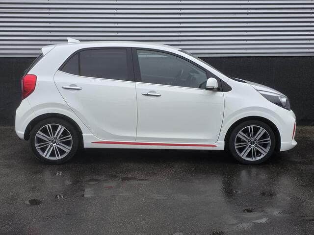 KIA PICANTO 1.0 T-GDI GT-Line Nieuw geleverd en dealeronderhouden, 100PK, Navigatie, Leder, Stoel- & Stuurwiel verwarmd, Smart Key