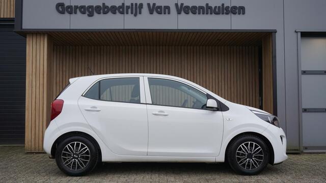 KIA PICANTO 1.0 CVVT 66pk 5Drs ComfortLine Airco 14inch LM Elek.pakket Striping *Dealer O.H.* NL auto!