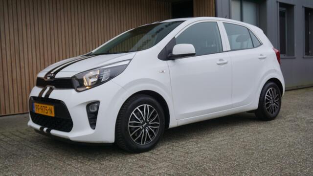 KIA PICANTO 1.0 CVVT 66pk 5Drs ComfortLine Airco 14inch LM Elek.pakket Striping *Dealer O.H.* NL auto!