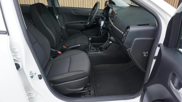 KIA PICANTO 1.0 CVVT 66pk 5Drs ComfortLine Airco 14inch LM Elek.pakket Striping *Dealer O.H.* NL auto!