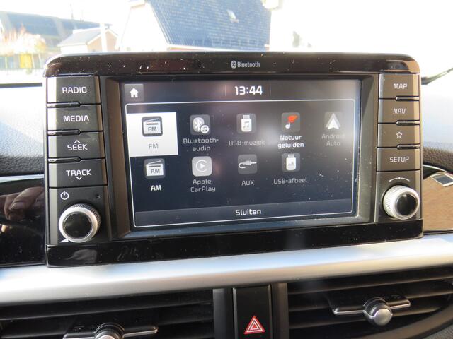 KIA PICANTO 1.0 CVVT ComfortPlusLine Navigator * Rijklaarprijs incl. garantie * Camera * Lichtmetalen velgen * Carplay Android *