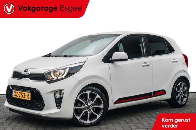 KIA PICANTO 1.0 CVVT Design Edition | 5 DRS | Leer | Ned Auto | 58 DKM | 16 INCH LMV | Fabr-Garantie Tot 15-04-2027 | Airco | Cruise | Camera |