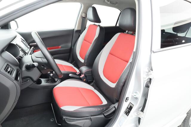 KIA PICANTO 1.2 CVVT SportsLine | Orig. NL | 4-Cilinder | Stuur-Stoelverw. | Nav | Climate | PDC | Led | Bluetooth | Leder+stof V