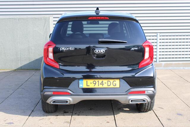 KIA PICANTO 1.0 T-GDi X-Line 5-persoons TURBO 100PK Stuur+ stoel Verwarming / Camera / Leder