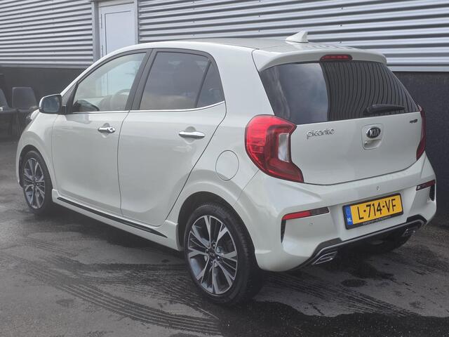 KIA PICANTO 1.0 T-GDi GT-Line 5p Schuif/kanteldak, 1e eign. Dealeronderhouden, 100PK Leder, Stoel- & Stuurwiel verwarmd