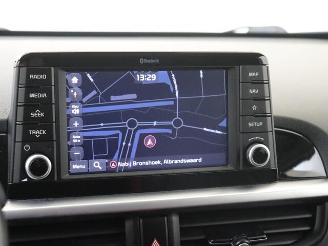 KIA PICANTO 1.2 CVVT GT-Line | audio-navigatie full map | cruise control | electronic climate control | lederen bekleding | lichtmetalen velgen 16" |