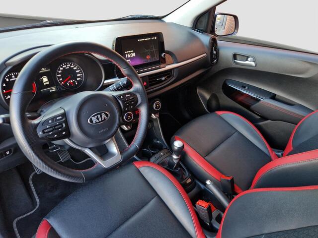 KIA PICANTO 1.0 DPi GT-Line | Camera | Navi | Leder | Key-Less | 15" Velgen | Clima | PDC | Cruise | LED |