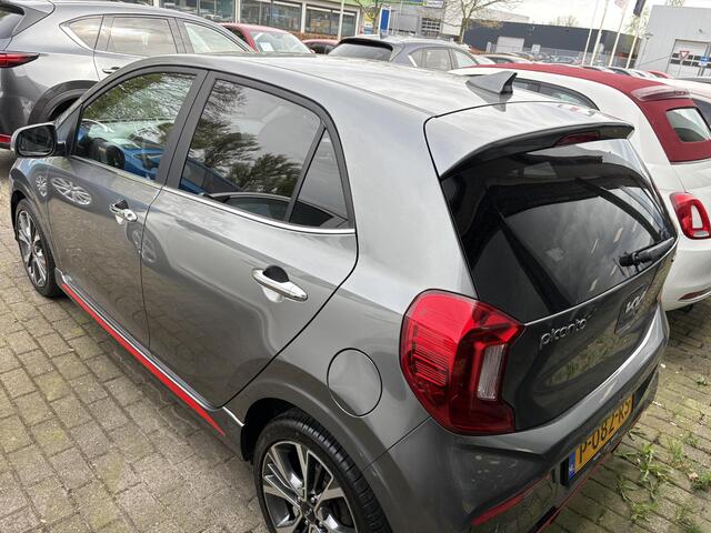 KIA PICANTO 1.0 T-GDi GT-Line 5p , Leder, Schuif-/Kanteldak, Stoel/Stuurverwarming, Camera, Navi, Clima, Cruise, LMV 16 Inch, PDC, LKA,