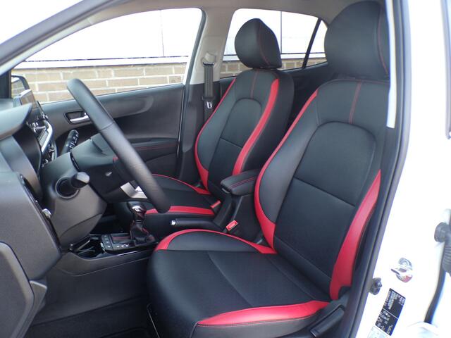 KIA PICANTO 1.0 DPi GT-Line Automaat / Carplay + Android Auto / Sensoren + Camera / Stoel + Stuurverwarming / Navigatie / 16'' LMV