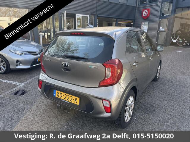 KIA PICANTO 1.0 CVVT ComfortPlusLine Navigator | Trekhaak Incl fietsendrager! | Dealer onderhouden | Achteruitrij Camera | Navigatie |