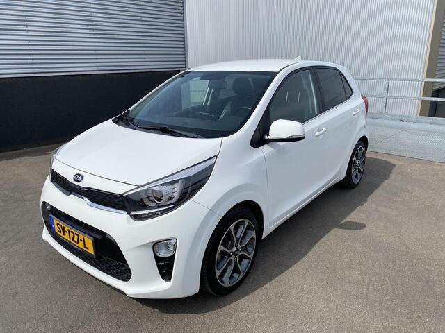 KIA PICANTO 1.0 CVVT Design Edition Navigatie, Lederen bekleding, Nieuw geleverd en dealeronderhouden, achteruitrij camera, Apple CarPlay/Android Auto, cruise control, Nederlandse auto, boekjes compleet!