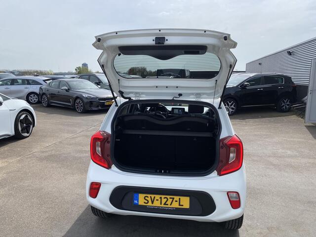 KIA PICANTO 1.0 CVVT Design Edition Navigatie, Lederen bekleding, Nieuw geleverd en dealeronderhouden, achteruitrij camera, Apple CarPlay/Android Auto, cruise control, Nederlandse auto, boekjes compleet!
