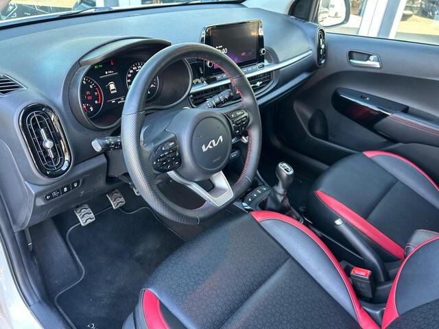 KIA PICANTO 1.0 T-GDi GT-Line 5p 100pk | Camera | Navigatie | ECC-Airco | Keyless | Stoelverwarming | Tot 10.Jr Kia Garantie |