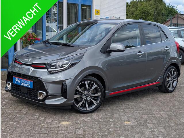 KIA PICANTO 1.2 GT-line GT-Line 84 PK | Navigatie, Carplay, Stoelverwarming, Stuurverwarming, Parkeersensoren + Camera, Dealer onderhouden, 1e eigenaar, zeer luxe!