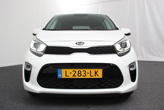 KIA PICANTO 1.0 DPi Automaat DynamicPlusLine Navigatie Climate Control Camera Parkeer Sensoren Cruise control Led DAB Lichtmetalen velgen Extra getint glas