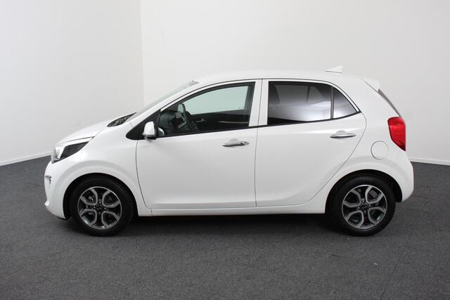 KIA PICANTO 1.0 DPi Automaat DynamicPlusLine Navigatie Climate Control Camera Parkeer Sensoren Cruise control Led DAB Lichtmetalen velgen Extra getint glas