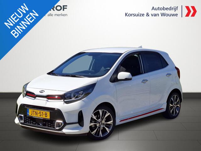 KIA PICANTO 1.0 DPi GT-Line AUTOMAAT | Carplay & Android Auto | P. sensoren | Leder