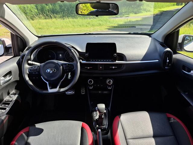 KIA PICANTO 1.0 DPi GT-Line AUTOMAAT | Carplay & Android Auto | P. sensoren | Leder
