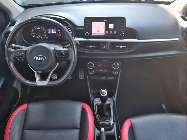 KIA PICANTO 1.0 T-GDI GT-Line 100PK | Navigatie | Leder | Stoelverwarming | 16 inch LMV | tot 10 jaar Garantie |