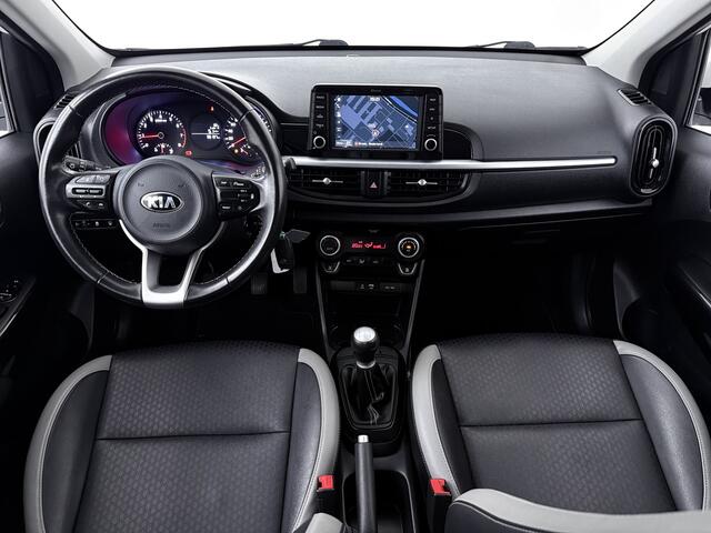 KIA PICANTO 1.0 CVVT Design Edition | Leder | Navigatie | Climate Control | Apple Carplay/Android Auto | Onderweg-naar-dealer