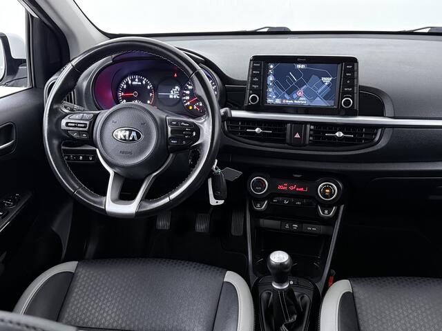KIA PICANTO 1.0 CVVT Design Edition | Leder | Navigatie | Climate Control | Apple Carplay/Android Auto | Onderweg-naar-dealer