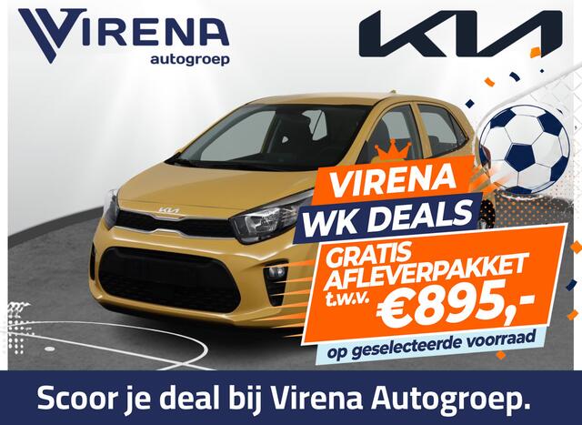 KIA PICANTO 1.0 DPi DynamicLine - Achteruitrijcamera - Cruise Control - Airco - Apple CarPlay& Android Auto - - Fabrieksgarantie tot 10-2031 of 150.000 KM