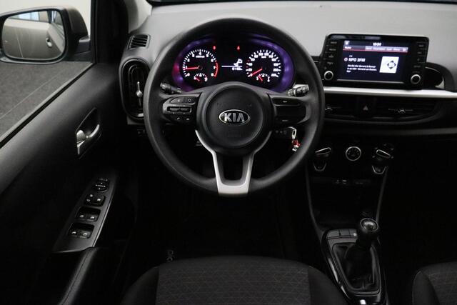 KIA PICANTO 1.0 CVVT ComfortPlusLine Navigator 2017 | Goed Onderhouden | Airco | Navigatie | Achteruitrij Camera | Lichtmetalen Velgen | Android / Apple Carplay | Stuurwiel Bediening | 2 Sleutels | Boekjes | Nationale Autopas